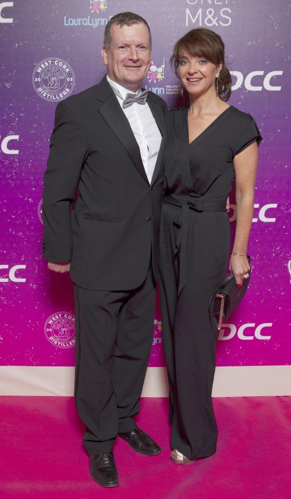 Niall McHugh and Attracta Burke pictured at The LauraLynn Heroes Ball at The Intercontinental Hotel in Ballsbridge, Dublin to raise funds for LauraLynn Ireland's Children's Hospice. Picture: Peter Houlihan