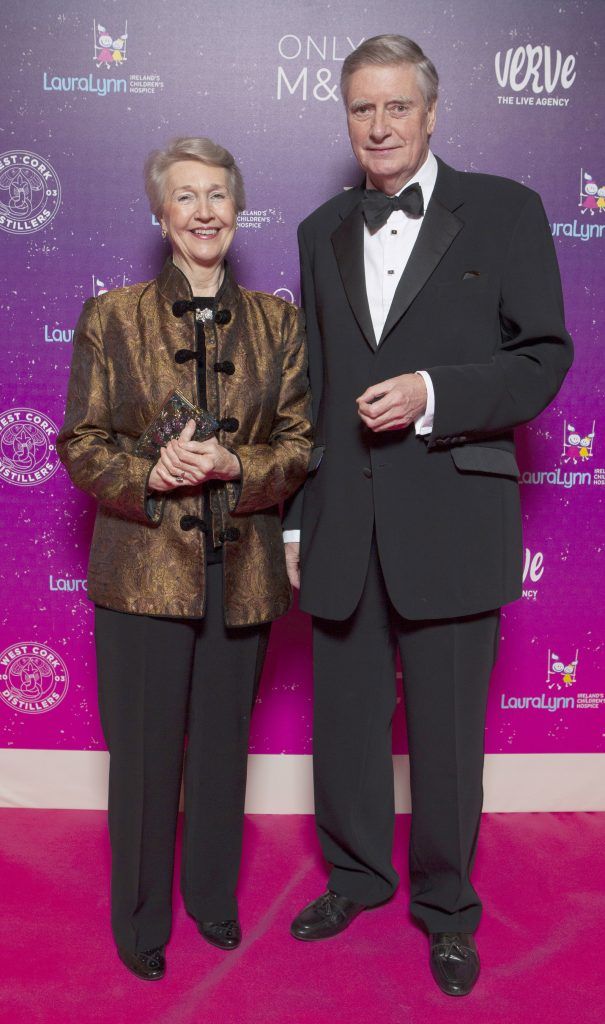 Ronan Traynor and Paula McClean pictured at The LauraLynn Heroes Ball at The Intercontinental Hotel in Ballsbridge, Dublin to raise funds for LauraLynn Ireland's Children's Hospice. Picture: Peter Houlihan