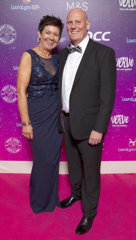 Helen O'Regan and Michael O'Regan pictured at The LauraLynn Heroes Ball at The Intercontinental Hotel in Ballsbridge, Dublin to raise funds for LauraLynn Ireland's Children's Hospice. Picture: Peter Houlihan