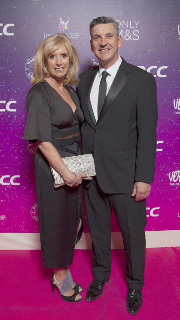 Siobhan Lennon and Dara Meaney pictured at The LauraLynn Heroes Ball at The Intercontinental Hotel in Ballsbridge, Dublin to raise funds for LauraLynn Ireland's Children's Hospice. Picture: Peter Houlihan