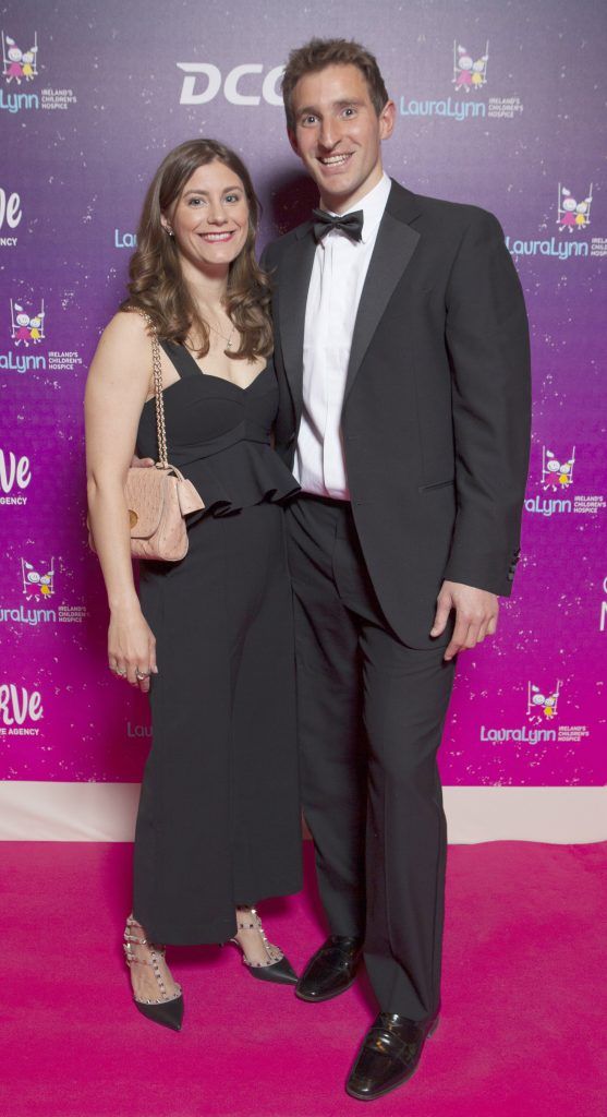 Eimear Branagan and David Brangan pictured at The LauraLynn Heroes Ball at The Intercontinental Hotel in Ballsbridge, Dublin to raise funds for LauraLynn Ireland's Children's Hospice. Picture: Peter Houlihan