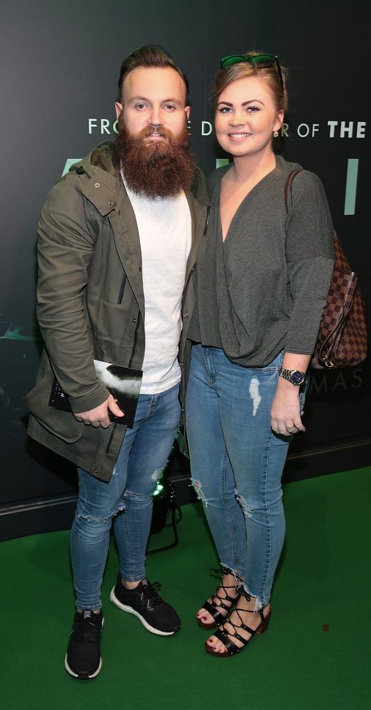 Dean Byrne and Shanon Kelly pictured at the special preview screening of Alien Covenant at Cineworld, Dublin. Picture by Brian McEvoy
