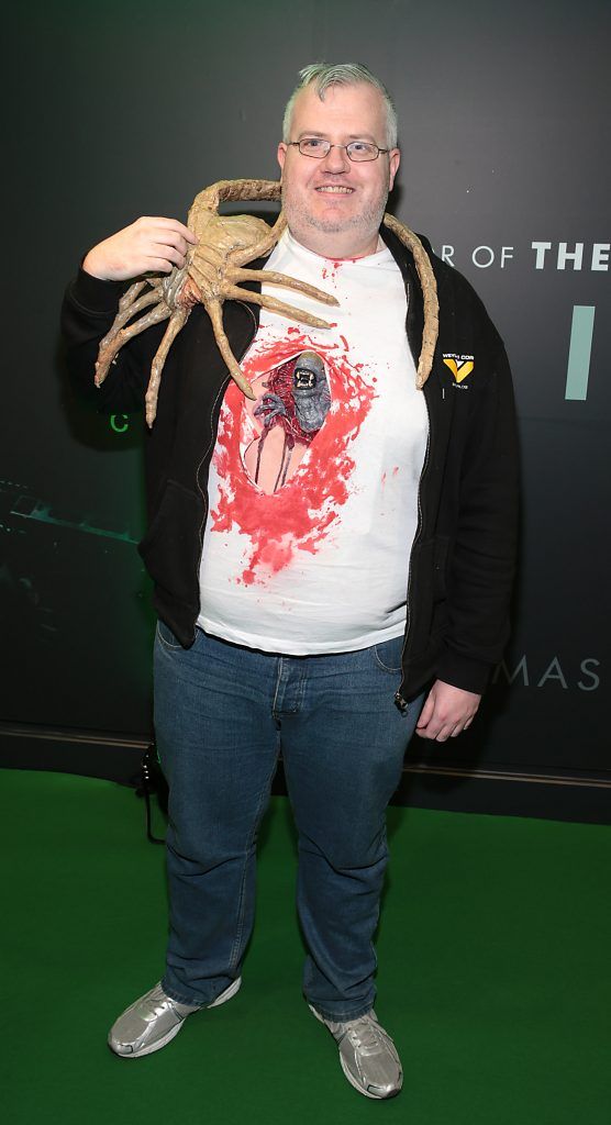 Derek Molloy pictured at the special preview screening of Alien Covenant at Cineworld, Dublin. Picture by Brian McEvoy