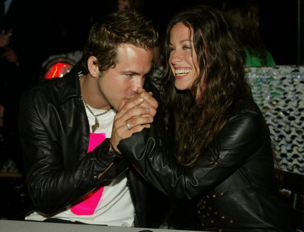 Ryan Reynolds and Alanis Morissette - The pair were together for five years and even got engaged but split up in 2007, though they remain good friends (Photo by Kevin Winter/Getty Images)