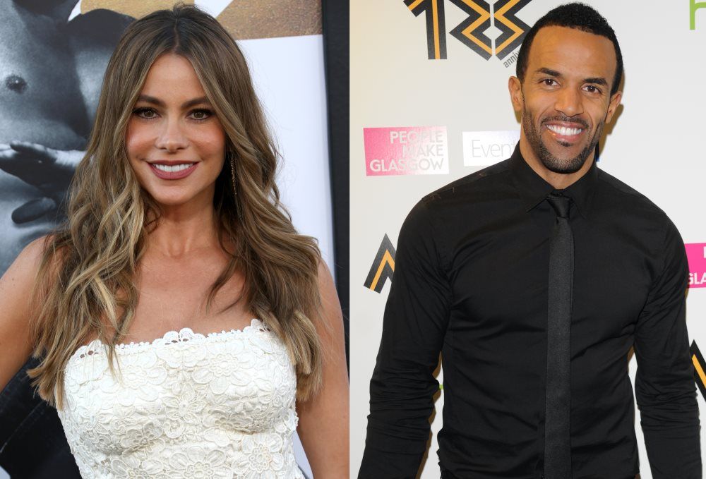 Sofia Vergara and Craig David - Briefly dated for a few months in 2003. (Photos by Frederick M. Brown/Getty Images & Martin Grimes/Getty Images)