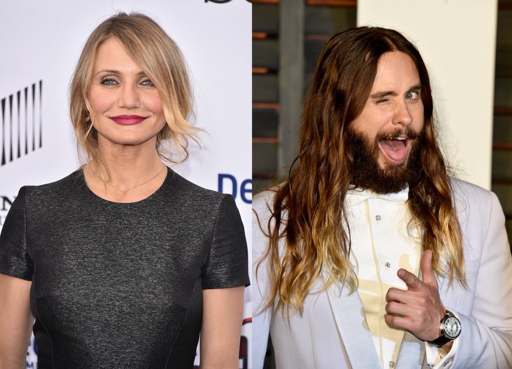Cameron Diaz and Jared Leto - Were together for four years from 1999 but kept their relationship very private. (Photos by Theo Wargo/Getty Images & Stephen Lovekin/Getty Images)