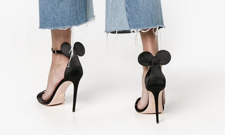 These Minnie Mouse inspired heels are the cutest thing we’ve seen in a while