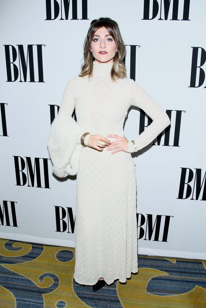 Singer-songwriter Amy Noonan attends the 64th Annual BMI Pop Awards held at the Beverly Wilshire Four Seasons Hotel on May 10, 2016 in Beverly Hills, California.  (Photo by Mark Davis/Getty Images)