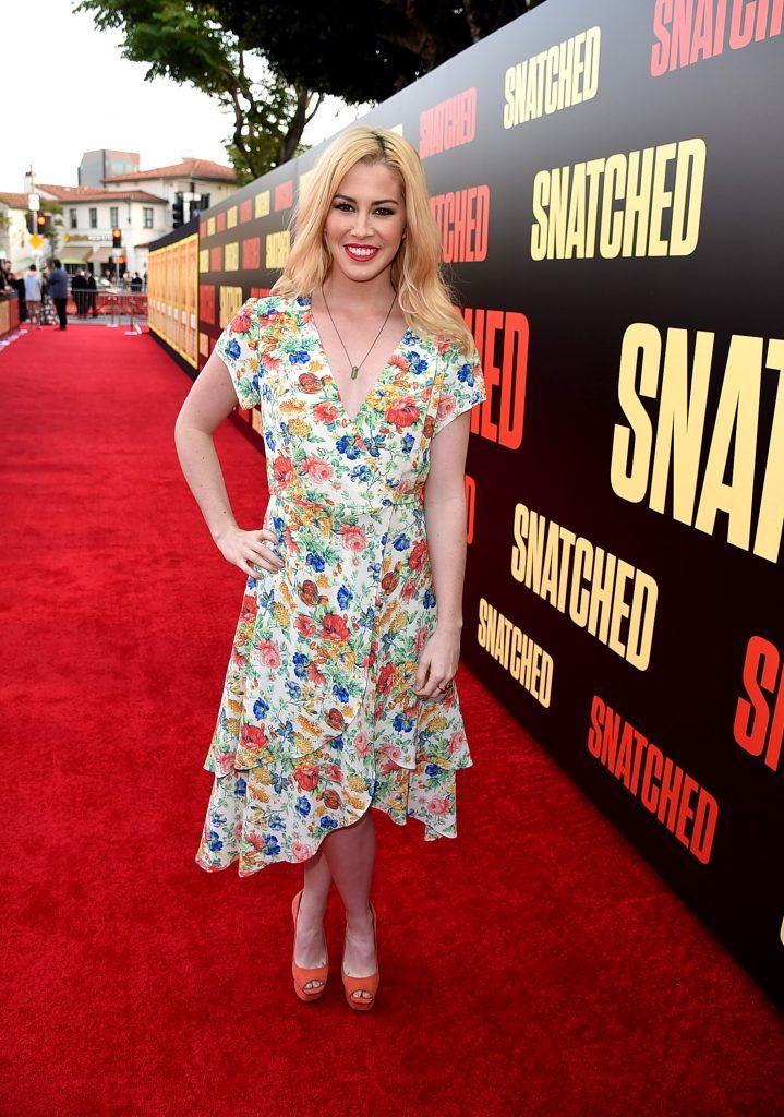 Buzzfeed's Kelsey Darragh attends the premiere of 20th Century Fox's "Snatched" at Regency Village Theatre on May 10, 2017 in Westwood, California.  (Photo by Kevin Winter/Getty Images)