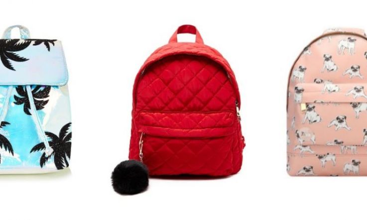 Ditch that black backpack and add some colour in time for your summer adventures