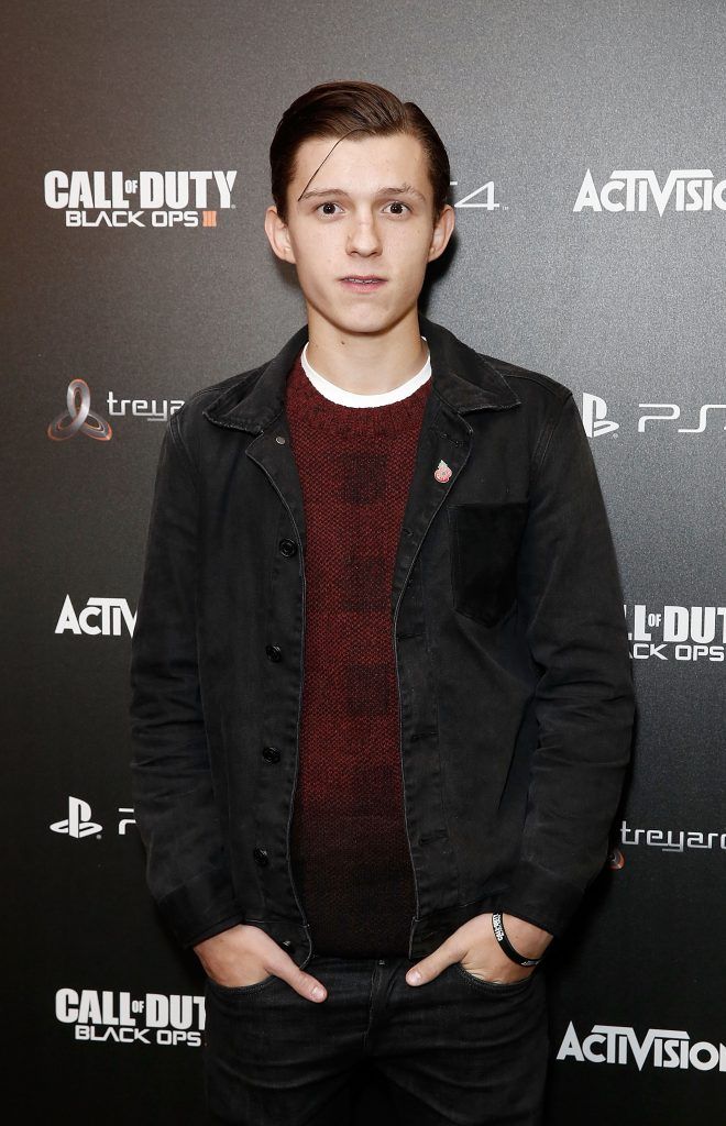 Tom Holland attends the Call of Duty Black Ops III launch at One Mayfair on November 5, 2015 in London, England.  (Photo by John Phillips/Getty Images for EA Sports)