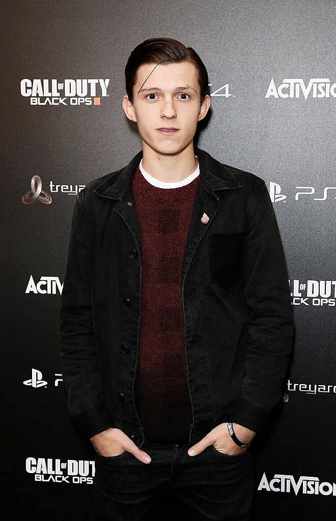 Tom Holland attends the Call of Duty Black Ops III launch at One Mayfair on November 5, 2015 in London, England.  (Photo by John Phillips/Getty Images for EA Sports)