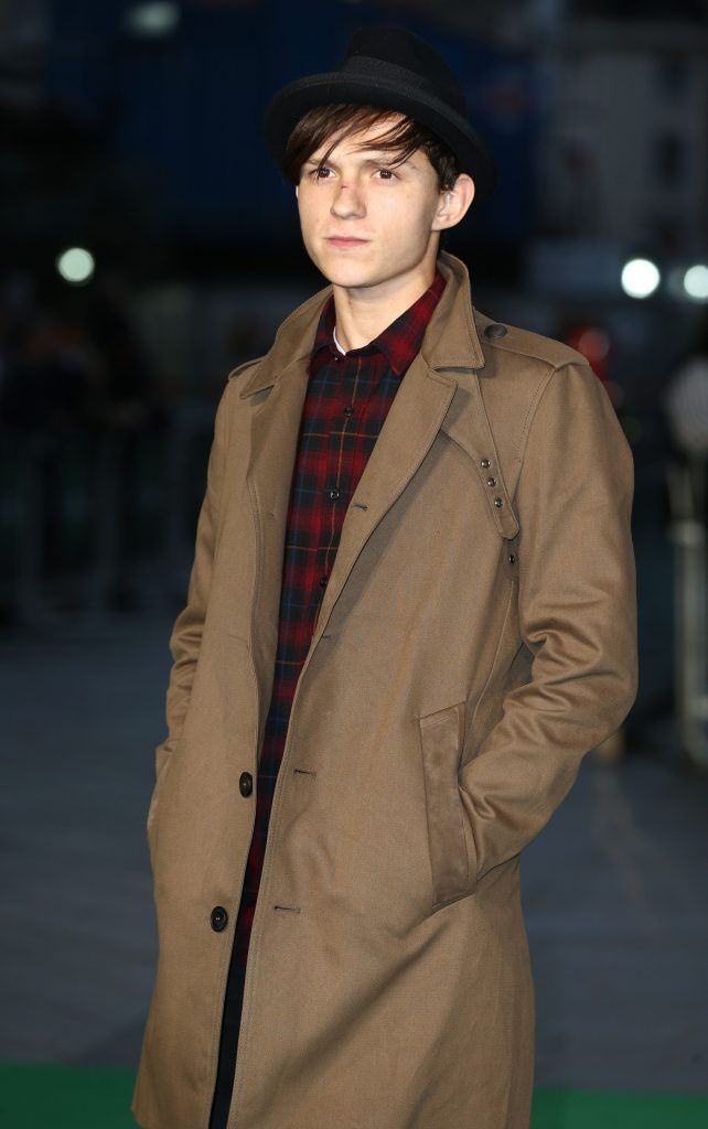 Tom Holland at the 'Ed Sheeran: Jumpers for Goalposts' Film premiere on 22 Oct 2015 (Photo by Lexi Jones/WENN.com)