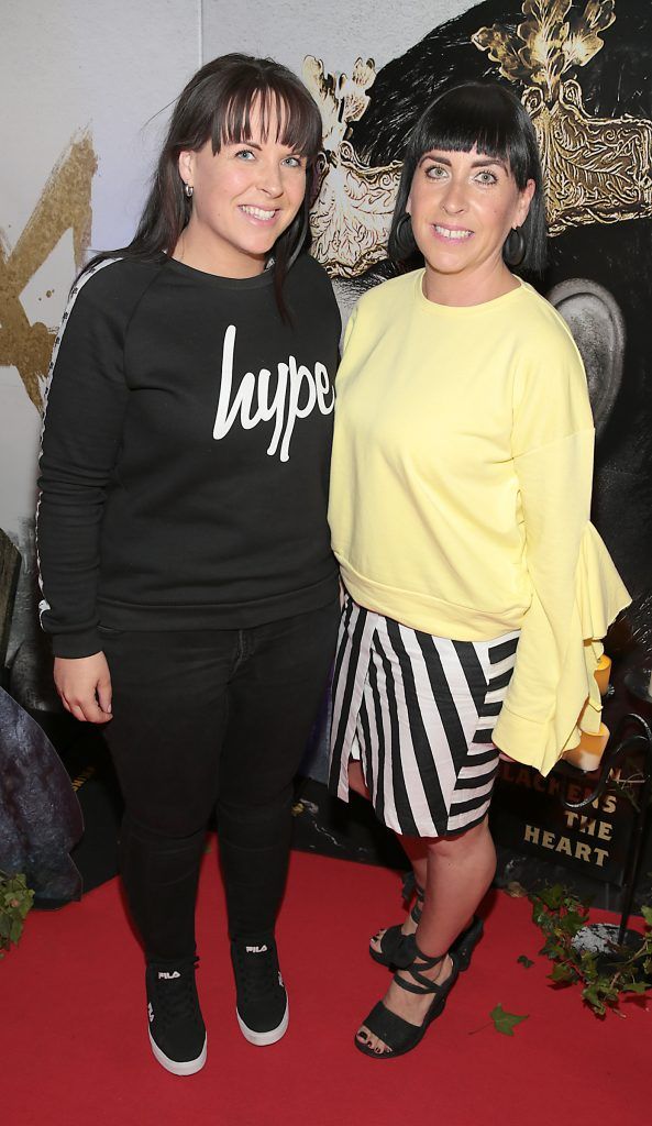 Niamh Cooney and Aisling Cooney pictured at the Irish Premiere Screening of King Arthur: Legend of the Sword at the Savoy Cinema on O'Connell Street, Dublin. Picture: Brian McEvoy