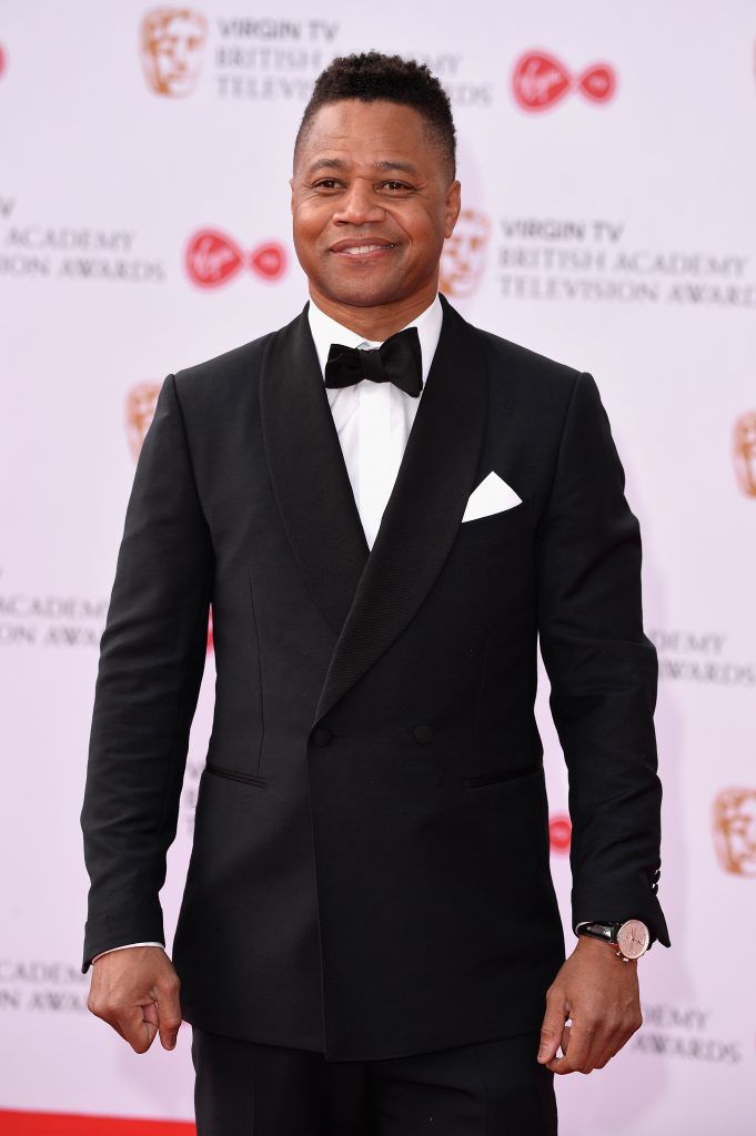 Cuba Gooding Jr. attends the Virgin TV BAFTA Television Awards at The Royal Festival Hall on May 14, 2017 in London, England.  (Photo by Jeff Spicer/Getty Images)