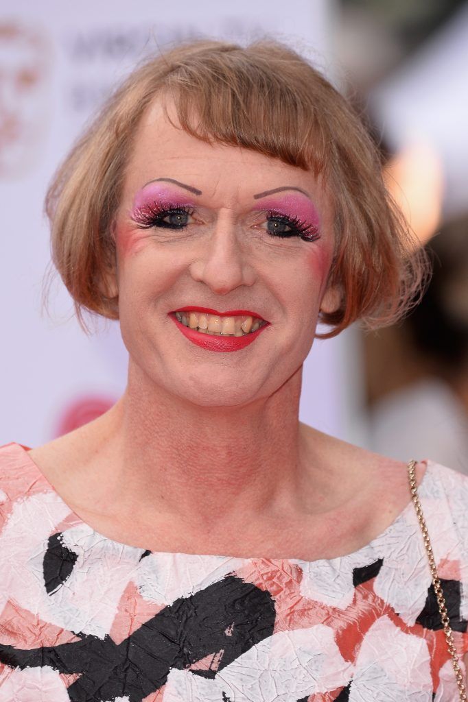 Grayson Perry attends the Virgin TV BAFTA Television Awards at The Royal Festival Hall on May 14, 2017 in London, England.  (Photo by Jeff Spicer/Getty Images)
