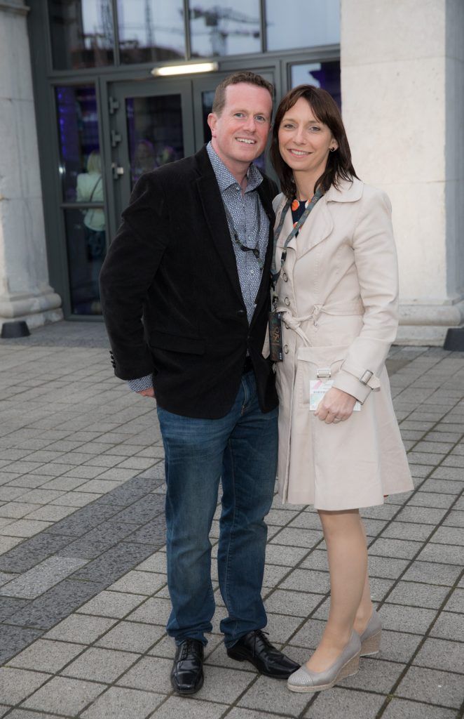 Tom and Maeve Mulryan pictured at the 1878, the Private Members Club at 3Arena before the Take That show. Pic: Naoise Culhane