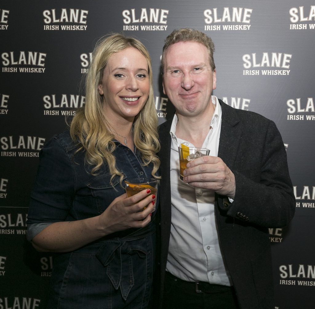 Free repro - Photo - Paul Sherwood
Launch of Slane Whiskey at the East Side Tavern, Leeson Street, Dublin. May 2017.
Official launch of Slane Irish Whiskey – a new to market premium Irish Whiskey brand, which will be distilled on the grounds of Slane Castle, Co. Meath
Pictured - Dee Laffan, Leslie Williams