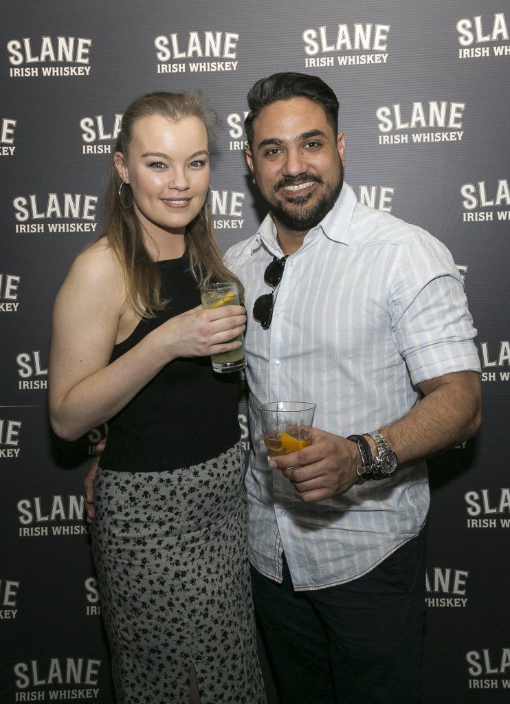 Free repro - Photo - Paul Sherwood
Launch of Slane Whiskey at the East Side Tavern, Leeson Street, Dublin. May 2017.
Official launch of Slane Irish Whiskey – a new to market premium Irish Whiskey brand, which will be distilled on the grounds of Slane Castle, Co. Meath
Pictured - Aine Bradley, Jesus Nava