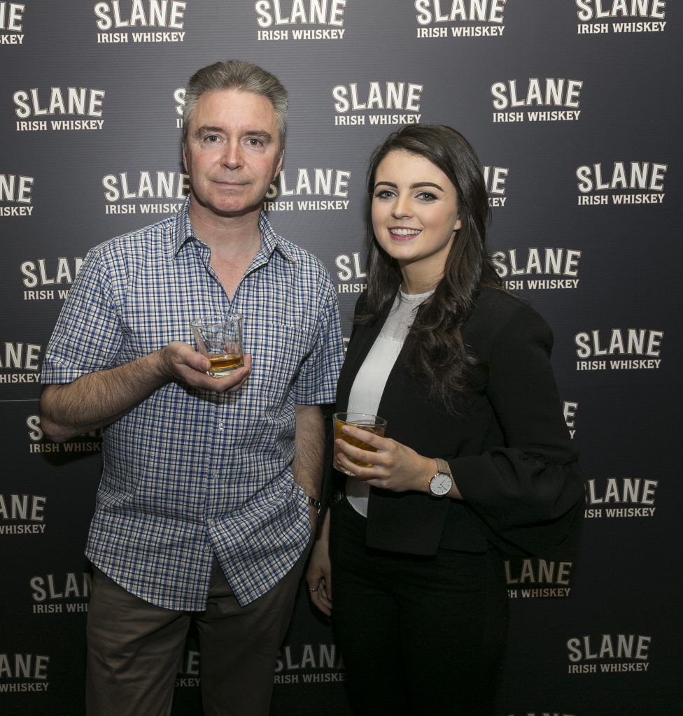 Free repro - Photo - Paul Sherwood
Launch of Slane Whiskey at the East Side Tavern, Leeson Street, Dublin. May 2017.
Official launch of Slane Irish Whiskey – a new to market premium Irish Whiskey brand, which will be distilled on the grounds of Slane Castle, Co. Meath
Pictured - John Daly, Hannah Daly