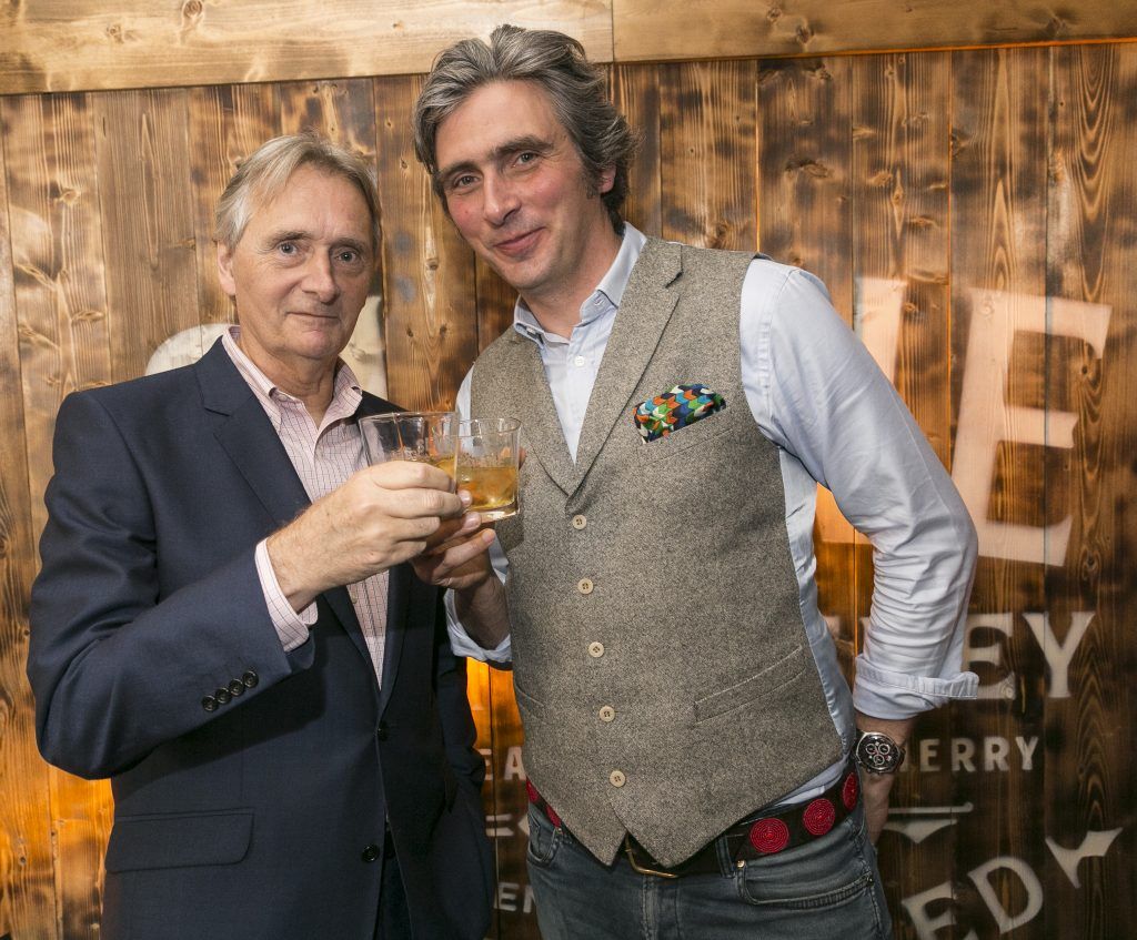 Free repro - Photo - Paul Sherwood
Launch of Slane Whiskey at the East Side Tavern, Leeson Street, Dublin. May 2017.
Official launch of Slane Irish Whiskey – a new to market premium Irish Whiskey brand, which will be distilled on the grounds of Slane Castle, Co. Meath
Pictured - Lord Henry Mountcharles, Alex Conyngham