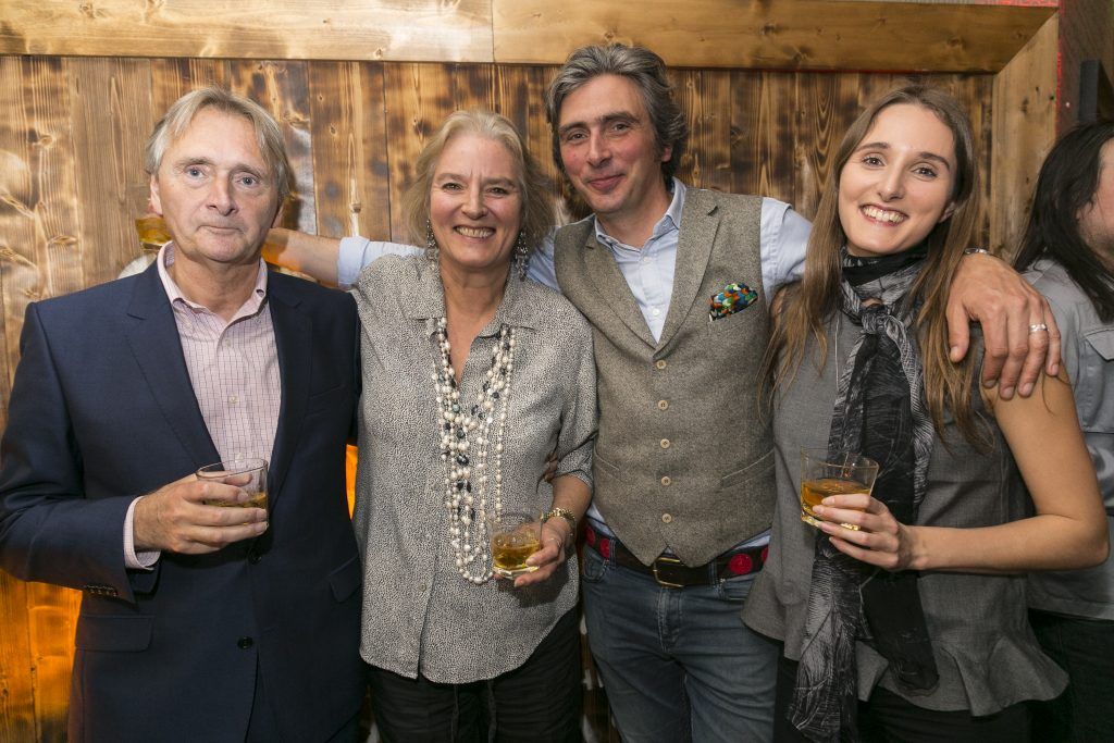 Free repro - Photo - Paul Sherwood
Launch of Slane Whiskey at the East Side Tavern, Leeson Street, Dublin. May 2017.
Official launch of Slane Irish Whiskey – a new to market premium Irish Whiskey brand, which will be distilled on the grounds of Slane Castle, Co. Meath
Pictured - Lord Henry Mountcharles, Lady Iona, Alex Conyngham, Tamara Conyngham