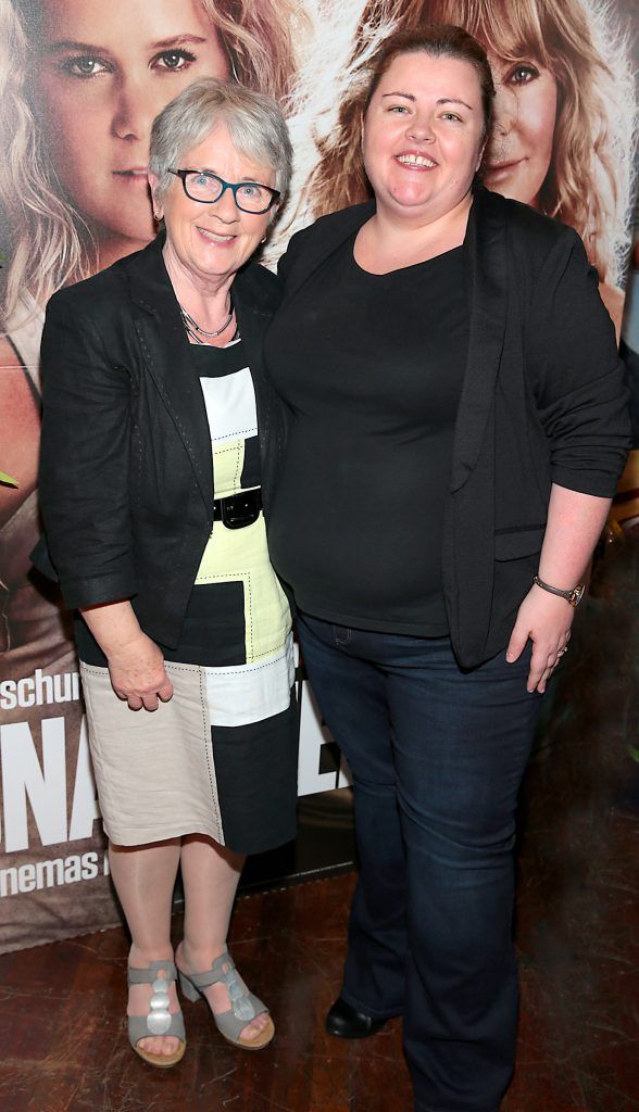 Dolores Ryan and Laurie Ryan at the special gala screening of Snatched at Cineworld, Dublin. Picture: Brian McEvoy