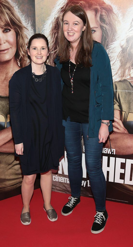 Olivia Quinn and Eimear O Reilly at the special gala screening of Snatched at Cineworld, Dublin. Picture: Brian McEvoy