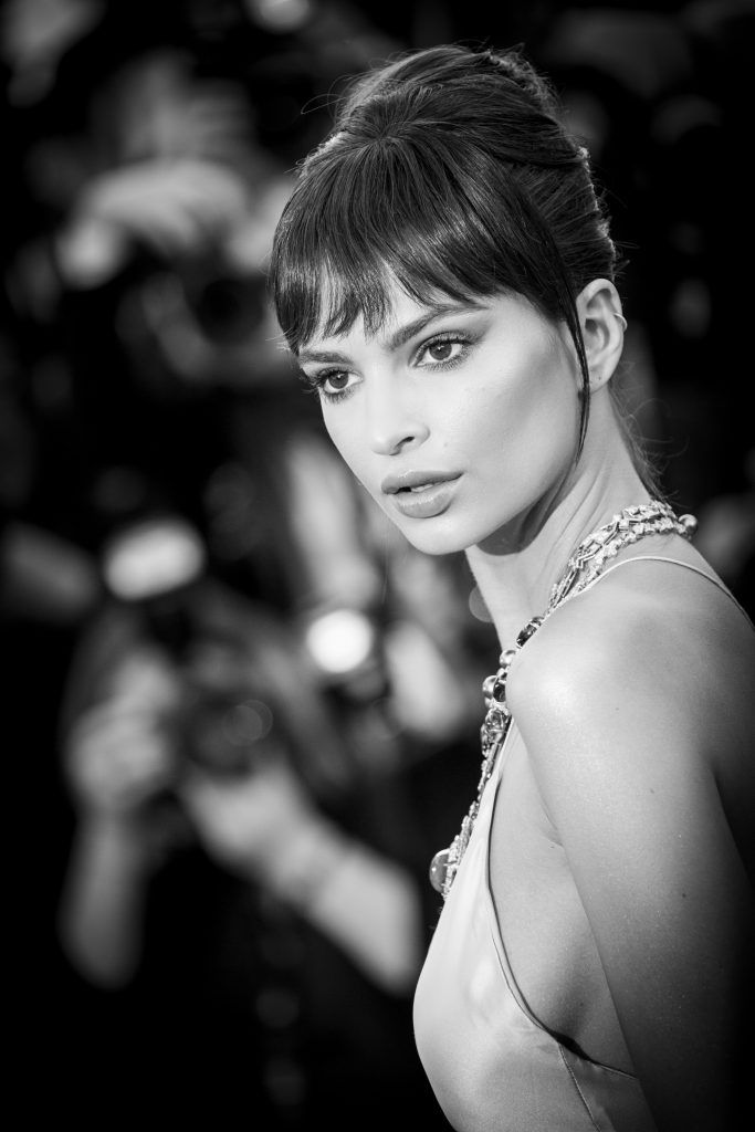 Model Emily Ratajkowski attends the 'Ismael's Ghosts (Les Fantomes d'Ismael)' screening and Opening Gala during the 70th annual Cannes Film Festival at Palais des Festivals on May 17, 2017 in Cannes, France. (Photo by Tristan Fewings/Getty Images)