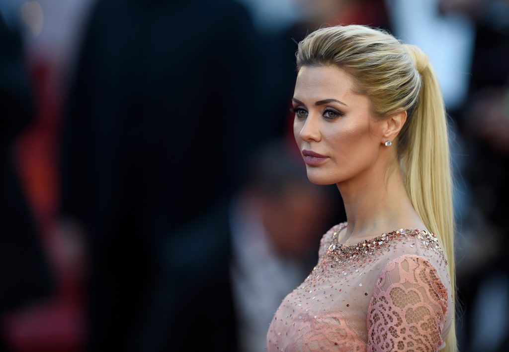 Victoria Bonya attends the "Ismael's Ghosts (Les Fantomes d'Ismael)" screening and Opening Gala during the 70th annual Cannes Film Festival at Palais des Festivals on May 17, 2017 in Cannes, France.  (Photo by Antony Jones/Getty Images)