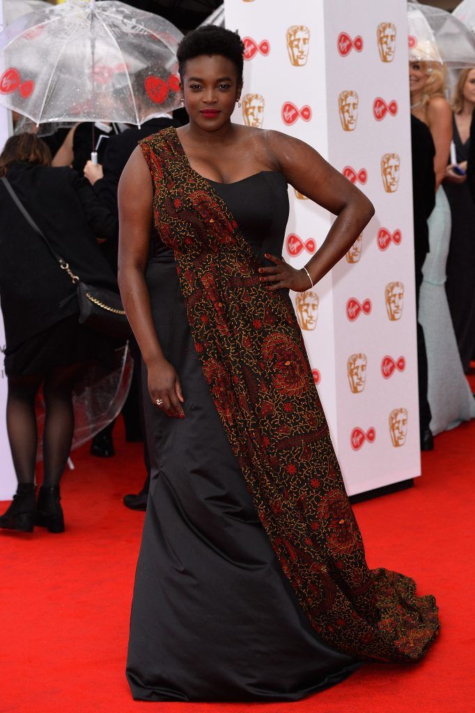 Wunmi Mosaku attends the Virgin TV BAFTA Television Awards at The Royal Festival Hall on May 14, 2017 in London, England.  (Photo by Jeff Spicer/Getty Images)