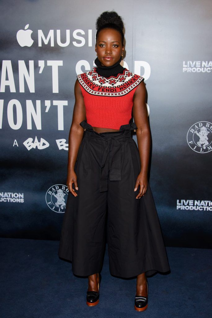 Lupita Nyong'o attends the London Screening of "Can't Stop, Won't Stop: A Bad Boy Story" at The Curzon Mayfair on May 16, 2017 in London, England. (Photo by Joe Maher/Getty Images)