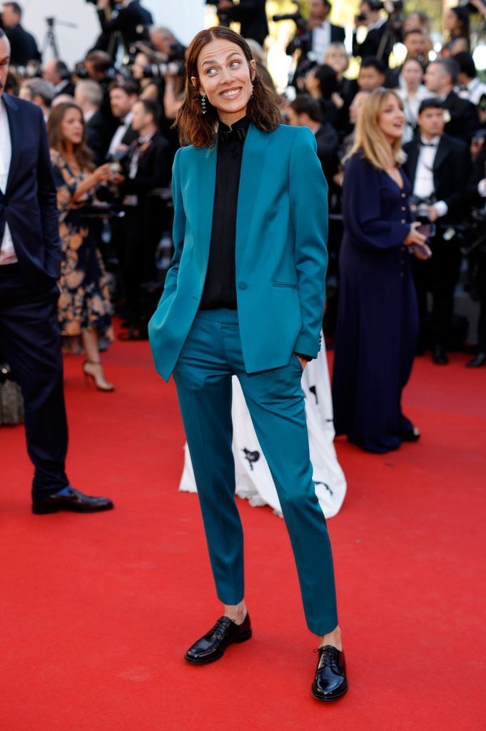 Aymeline Valade attends the "Ismael's Ghosts (Les Fantomes d'Ismael)" screening and Opening Gala during the 70th annual Cannes Film Festival at Palais des Festivals on May 17, 2017 in Cannes, France.  (Photo by Andreas Rentz/Getty Images)