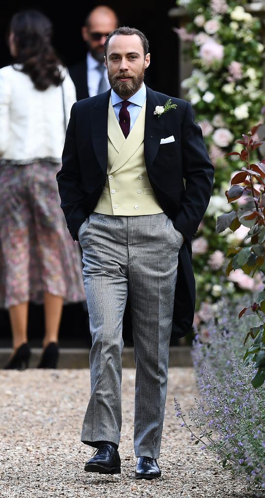 James Middleton, Pippa's brother attends the wedding of Pippa Middleton and James Matthews at St Mark's Church on May 20, 2017 in Englefield Green, England.  (Photo by Justin Tallis - WPA Pool/Getty Images)