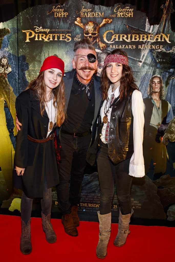 Meg Jackson and Ella Whelan pictured at a special preview screening of Disney's all new Pirates of the Caribbean: Salazar's Revenge at the Savoy Cinema, Dublin (20th May 2017). Picture Andres Poveda