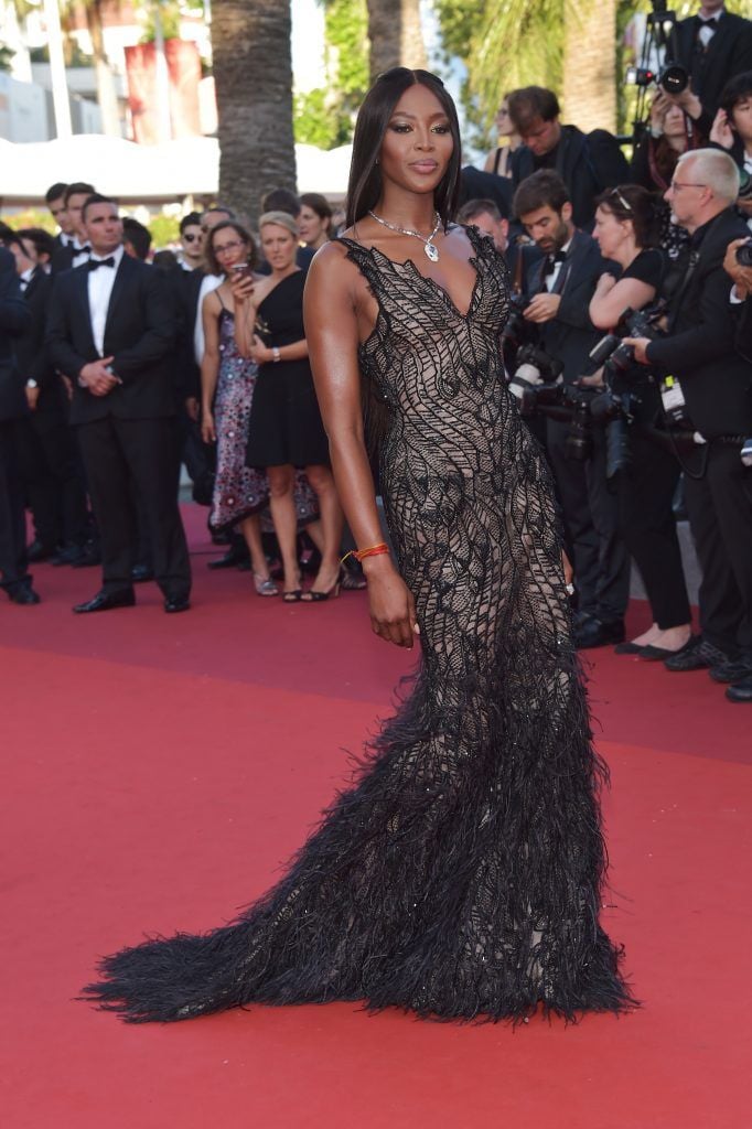 CANNES, FRANCE - MAY 23: Naomi Campbell  attends the 70th Anniversary of the 70th annual Cannes Film Festival at Palais des Festivals on May 23, 2017 in Cannes, France.  (Photo by Pascal Le Segretain/Getty Images)