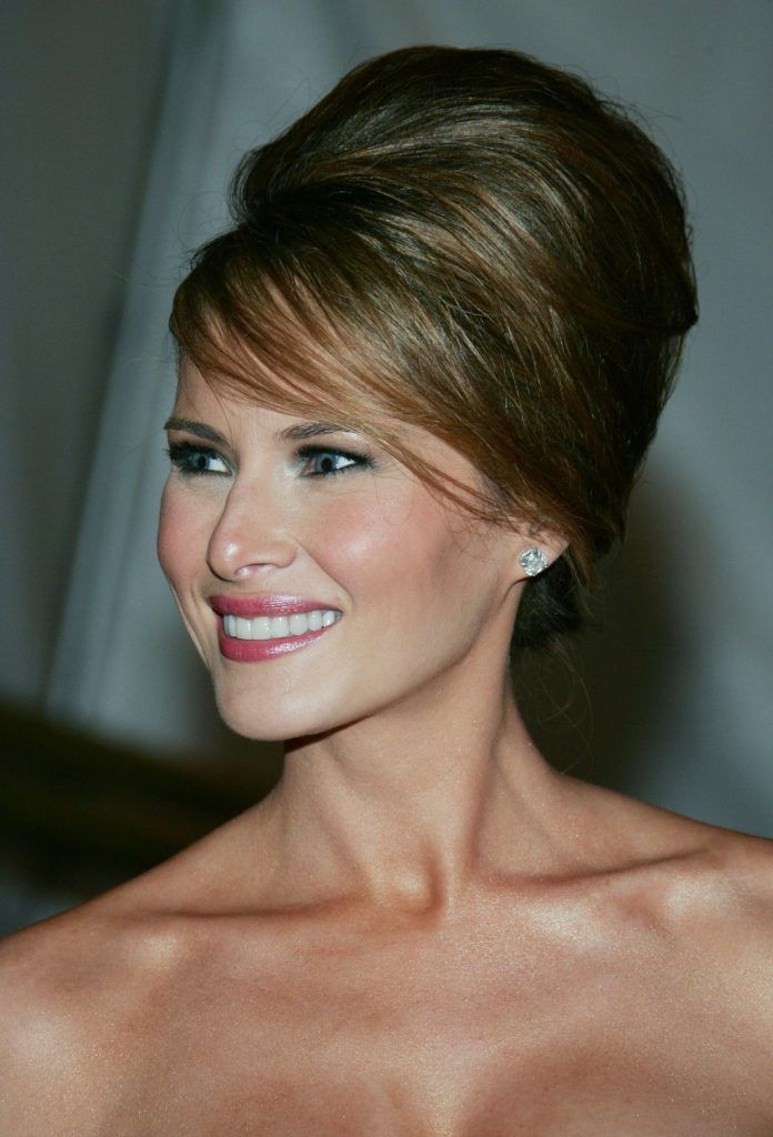 Melania Trump attends the MET Costume Institute Gala Celebrating Chanel at the Metropolitan Museum of Art May 2, 2005 In New York City. (Photo by Evan Agostini/Getty Images)