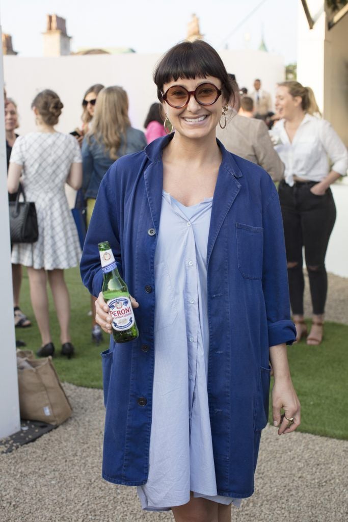 Lou Lou Moran pictured at the launch of The House of Peroni in Dublin. It is open to the public from 25th of May to 4th of June 2017 at 1 Dame Lane, showcasing the best of contemporary Italian food and drink. Photo: Anthony Woods