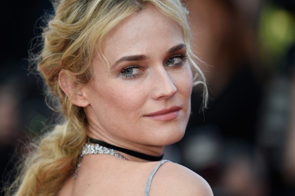 Diane Kruger attends the 70th Anniversary of the 70th annual Cannes Film Festival at Palais des Festivals on May 23, 2017 in Cannes, France.  (Photo by Antony Jones/Getty Images)