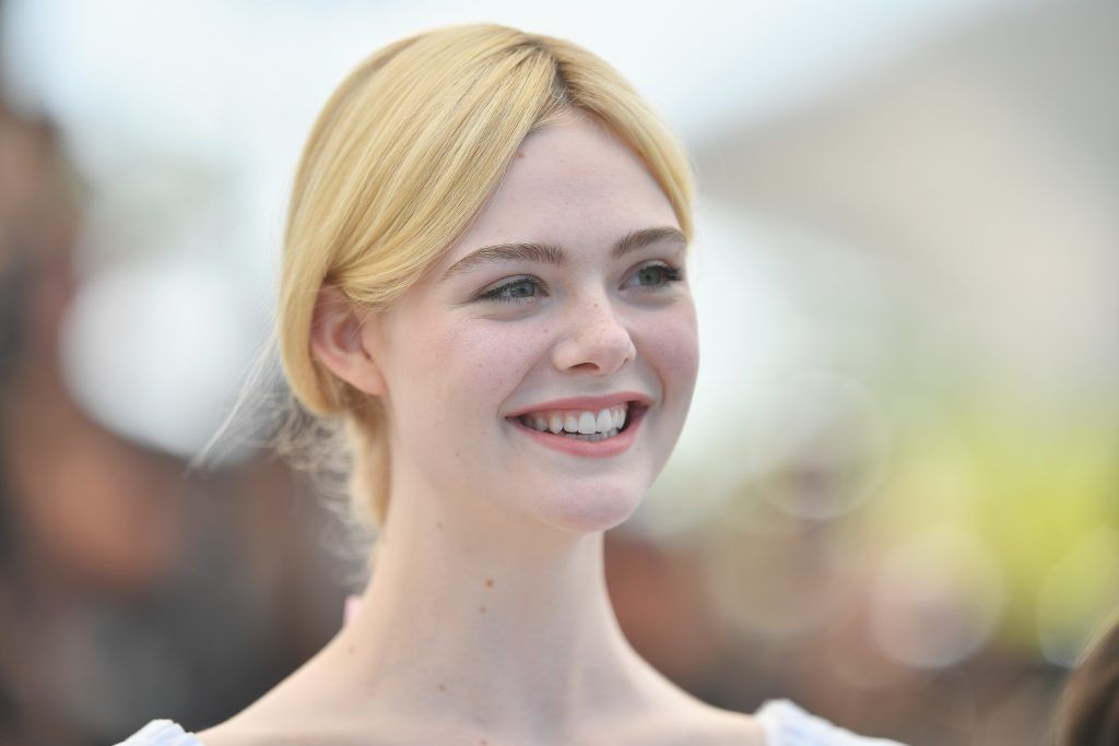 Actress Elle Fanning attends "The Beguiled" photocall during the 70th annual Cannes Film Festival at Palais des Festivals on May 24, 2017 in Cannes, France.  (Photo by Pascal Le Segretain/Getty Images)