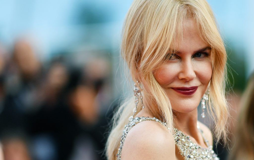 Australian actress Nicole Kidman poses as she arrives on May 24, 2017 for the screening of the film 'The Beguiled' at the 70th edition of the Cannes Film Festival in Cannes, southern France.  (Photo by LOIC VENANCE/AFP/Getty Images)