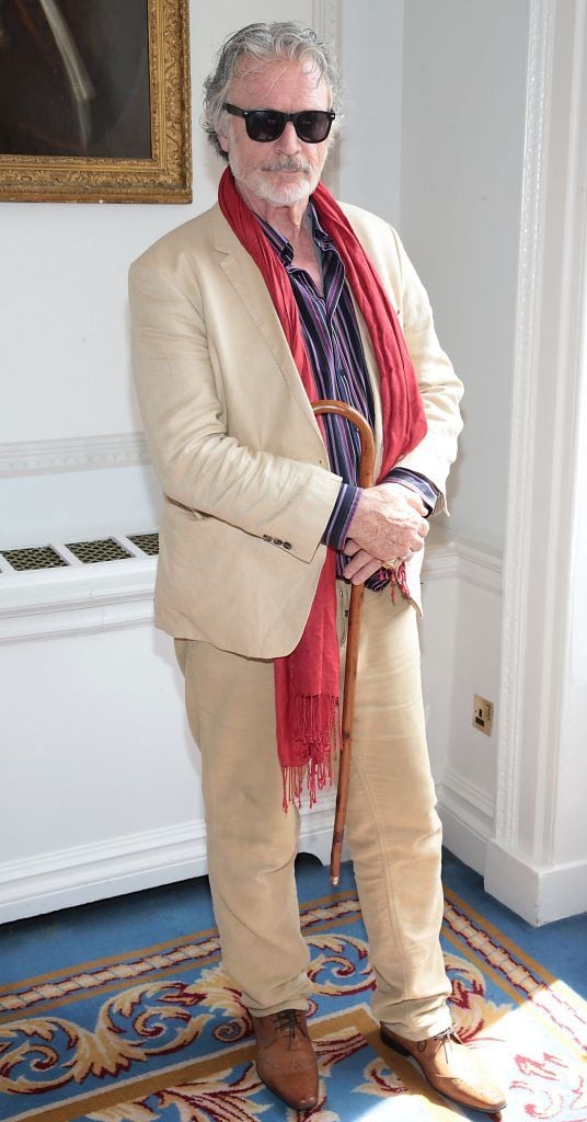 Patrick Bergin at the annual Cari Charity lunch hosted by Miriam Ahern at the Shelbourne Hotel, Dublin. Picture by Brian McEvoy.