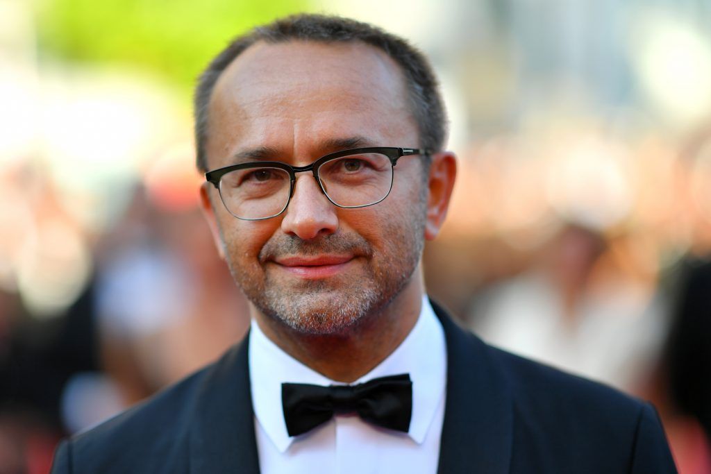 Russian director Andrey Zvyagintsev arrives on May 28, 2017 for the closing ceremony of the 70th edition of the Cannes Film Festival in Cannes, southern France. (Photo by LOIC VENANCE/AFP/Getty Images)