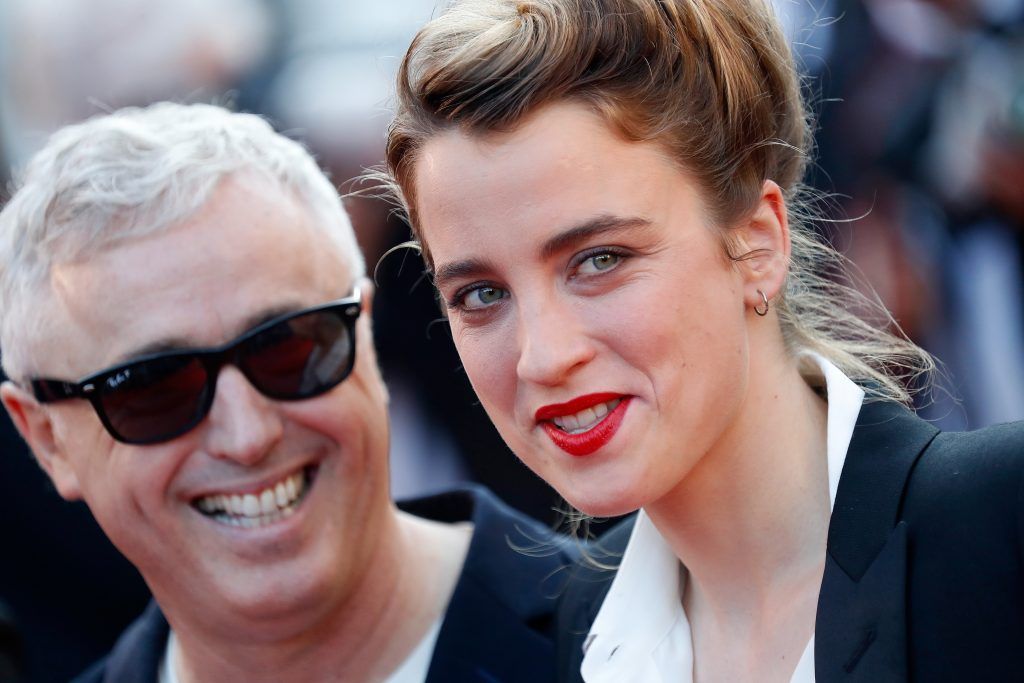 Director Robin Campillo and actress Adele Haenel attend the Closing Ceremony of the 70th annual Cannes Film Festival at Palais des Festivals on May 28, 2017 in Cannes, France.  (Photo by Tristan Fewings/Getty Images)