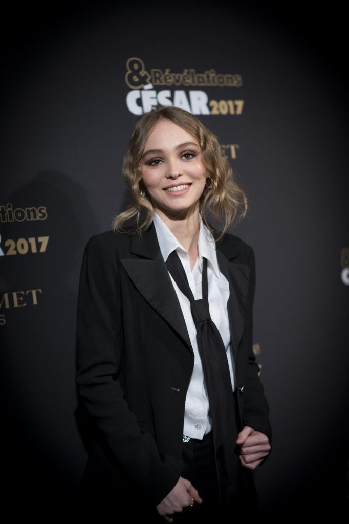 Lily-Rose Depp attends the Cesar Revelations 2017' Photocall at the Salon Chaumet on January 16, 2017 in Paris, France.  (Photo by Francois Durand/Getty Images)