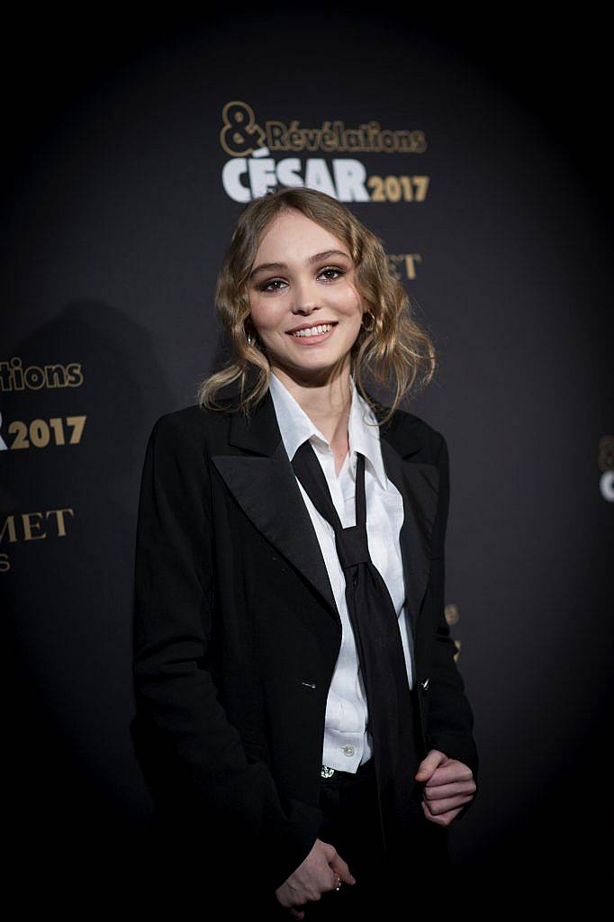 Lily-Rose Depp attends the Cesar Revelations 2017' Photocall at the Salon Chaumet on January 16, 2017 in Paris, France.  (Photo by Francois Durand/Getty Images)