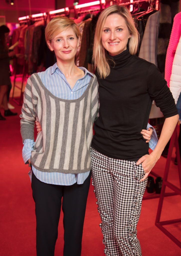 Marie Kelly & Sarah Rickard Lantry pictured at the Penneys A/W '17 preview at Primark HQ Dublin. Photo: Anthony Woods