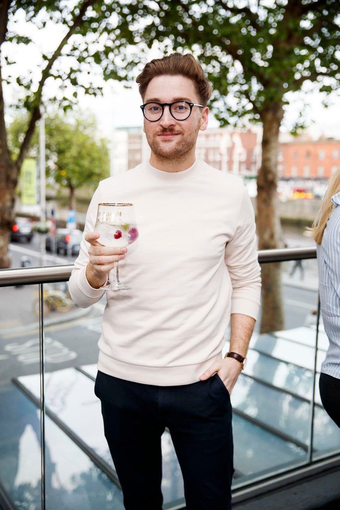 Rob Kenny enjoying Brunch After Hours at the launch of new premium Irish gin, Bonac 24, in The Woollen Mills. Picture Andres Poveda