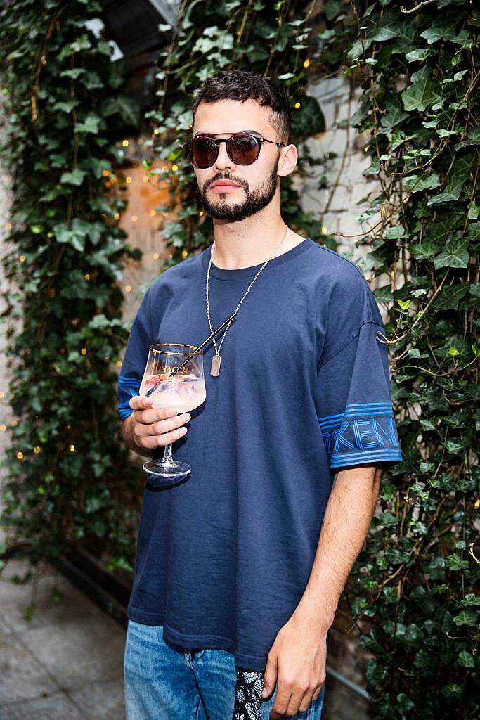 Adam Gaffey 
enjoying Brunch After Hours at the launch of new premium Irish gin, Bonac 24, in The Woollen Mills. Picture Andres Poveda