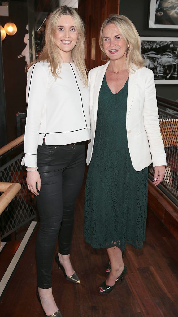 Megan Virgo and Rachel Sherry at the RTE Media Sales celebration of the most successful Season of the RTE's 'Today with Maura and Daithi Show' at Nolita, Dublin. Pictures: RTE